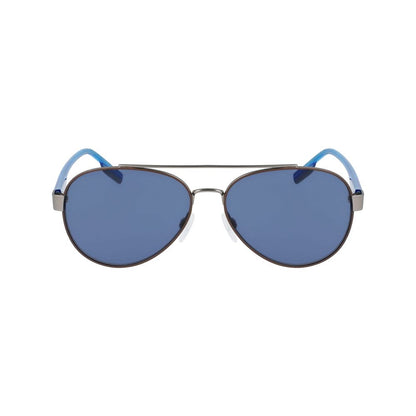 Gray Metal Sunglasses