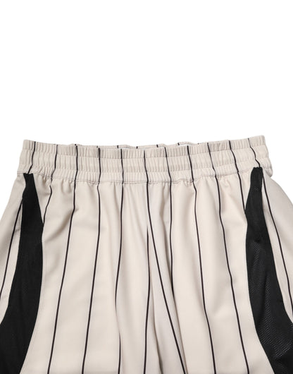 Off White Polyester DG Logo Sweatshorts Shorts