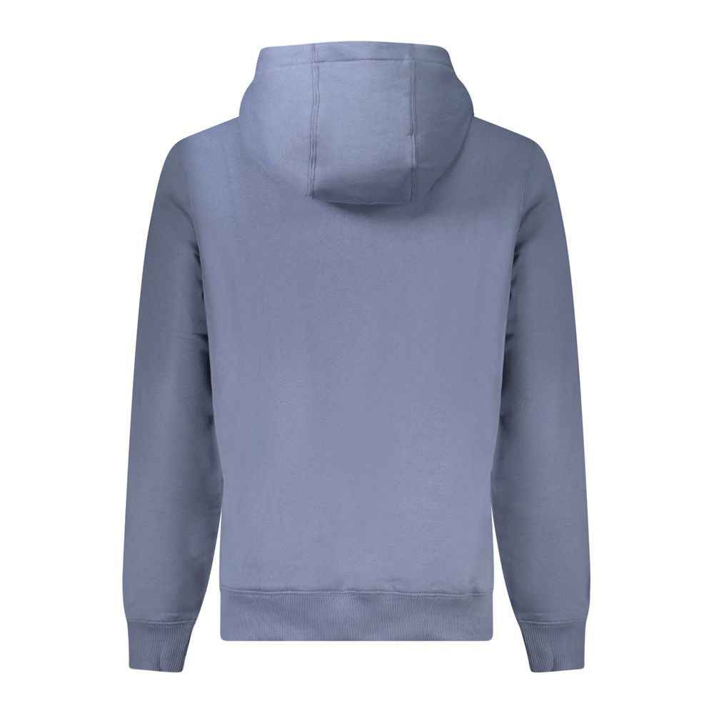 Blue Cotton Men's Sweatshirt
