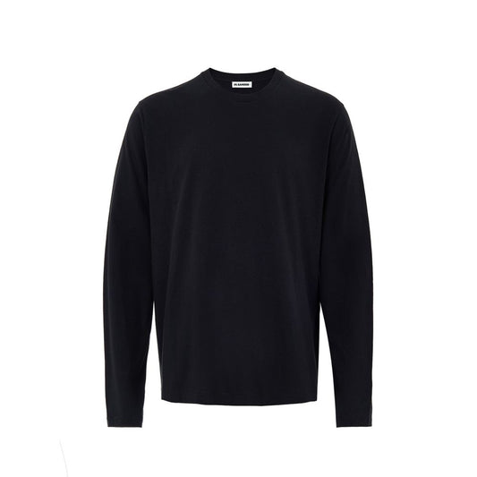 Black Cotton T-Shirt