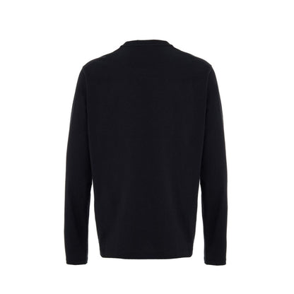 Black Cotton T-Shirt