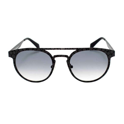 Gray Metal Sunglasses