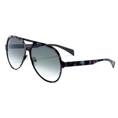 Brown Metal Sunglasses