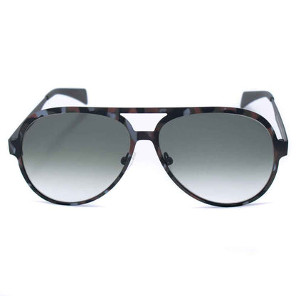 Brown Metal Sunglasses