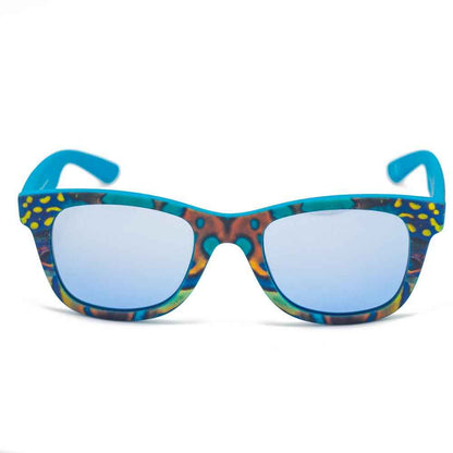 Blue Acetate Sunglasses
