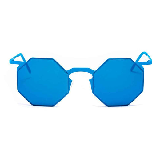 Blue Metal Sunglasses