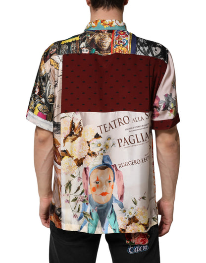 Multicolor Shell Print Hawaii Casual Shirt