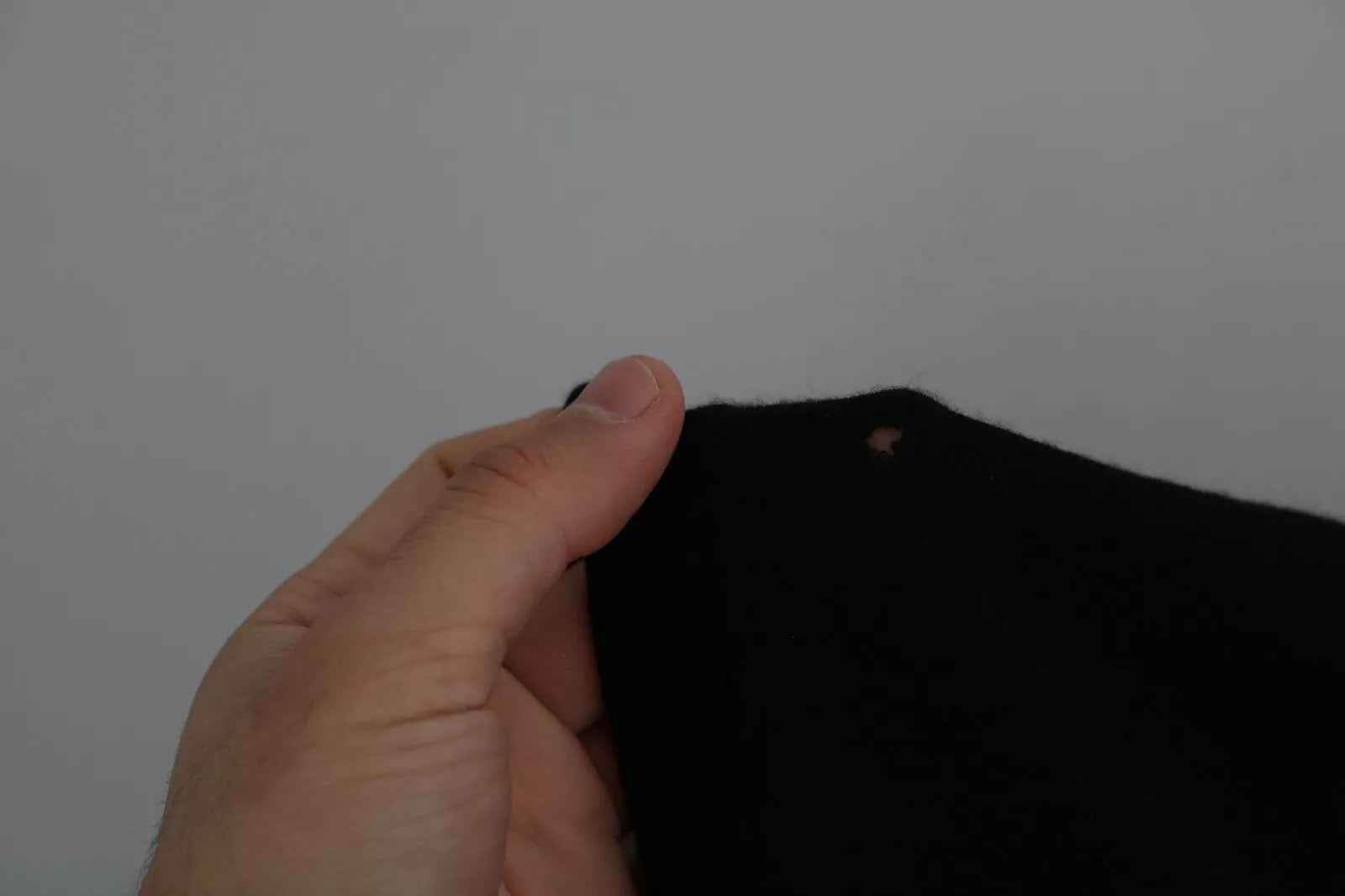 Black Cashmere Crewneck Pullover Sweater
