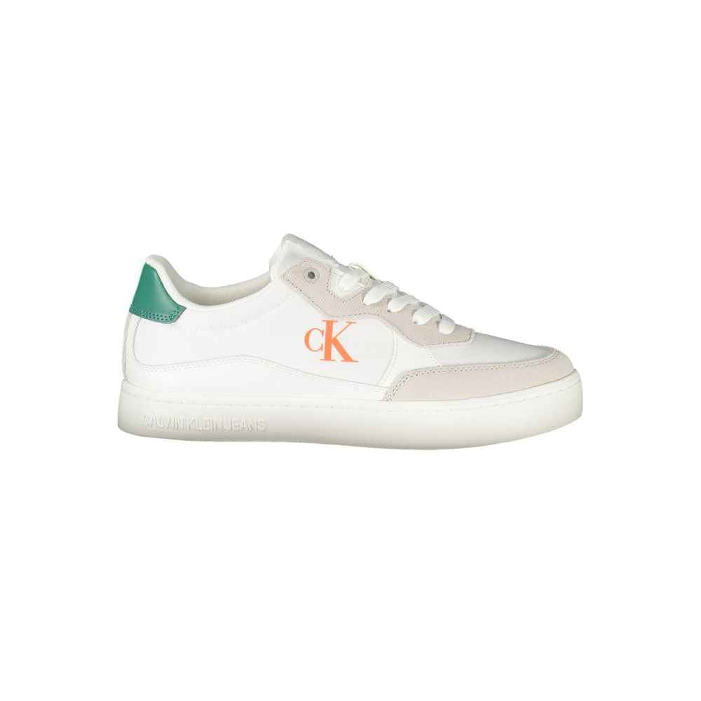 Bianco Polyurethane Men Sneaker