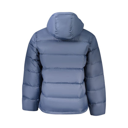 Blu Poliammide Men's Jacket