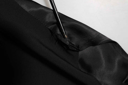 Black Wool Dress Formal Men Waistcoat Vest