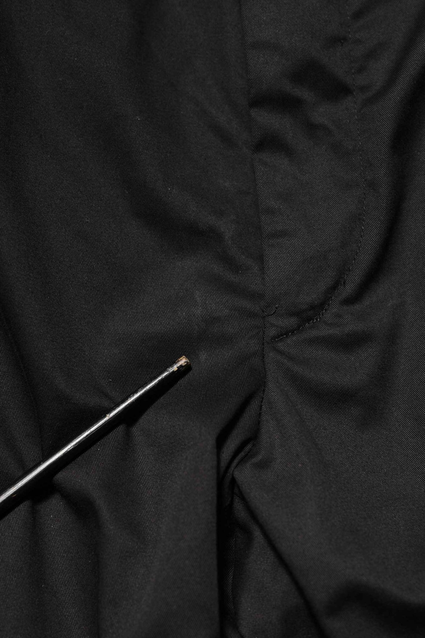 Black Cotton Tapered Men Formal Trousers Pants
