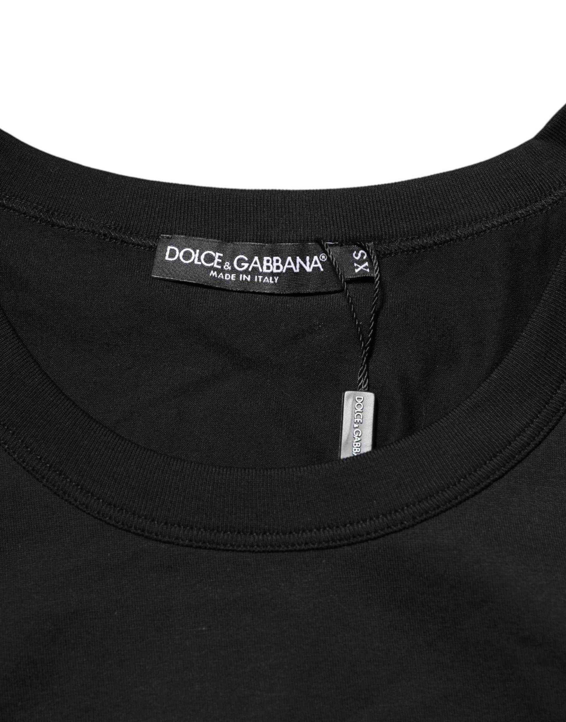 Black Cotton Sleeveless Underwear Men Tank Top