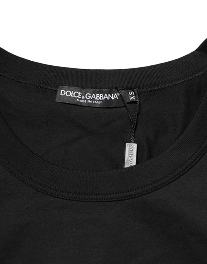 Black Cotton Sleeveless Underwear Men Tank Top