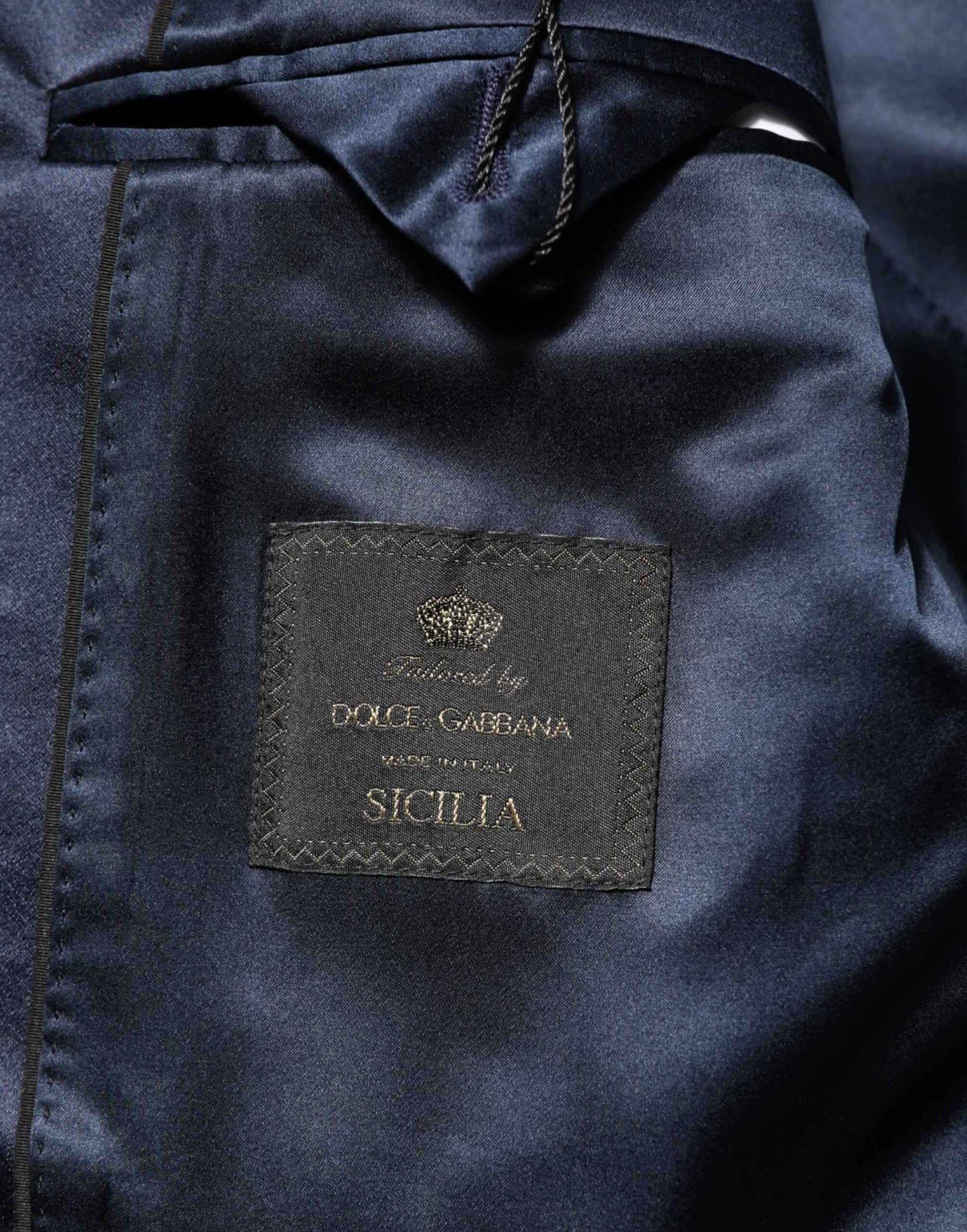 Black 3 Piece Wool Silk Blend Suit SICILIA
