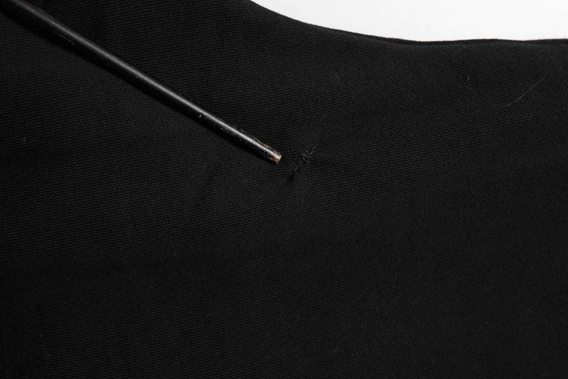 Black Cotton Blend Cargo Joggers Drawstring Pants