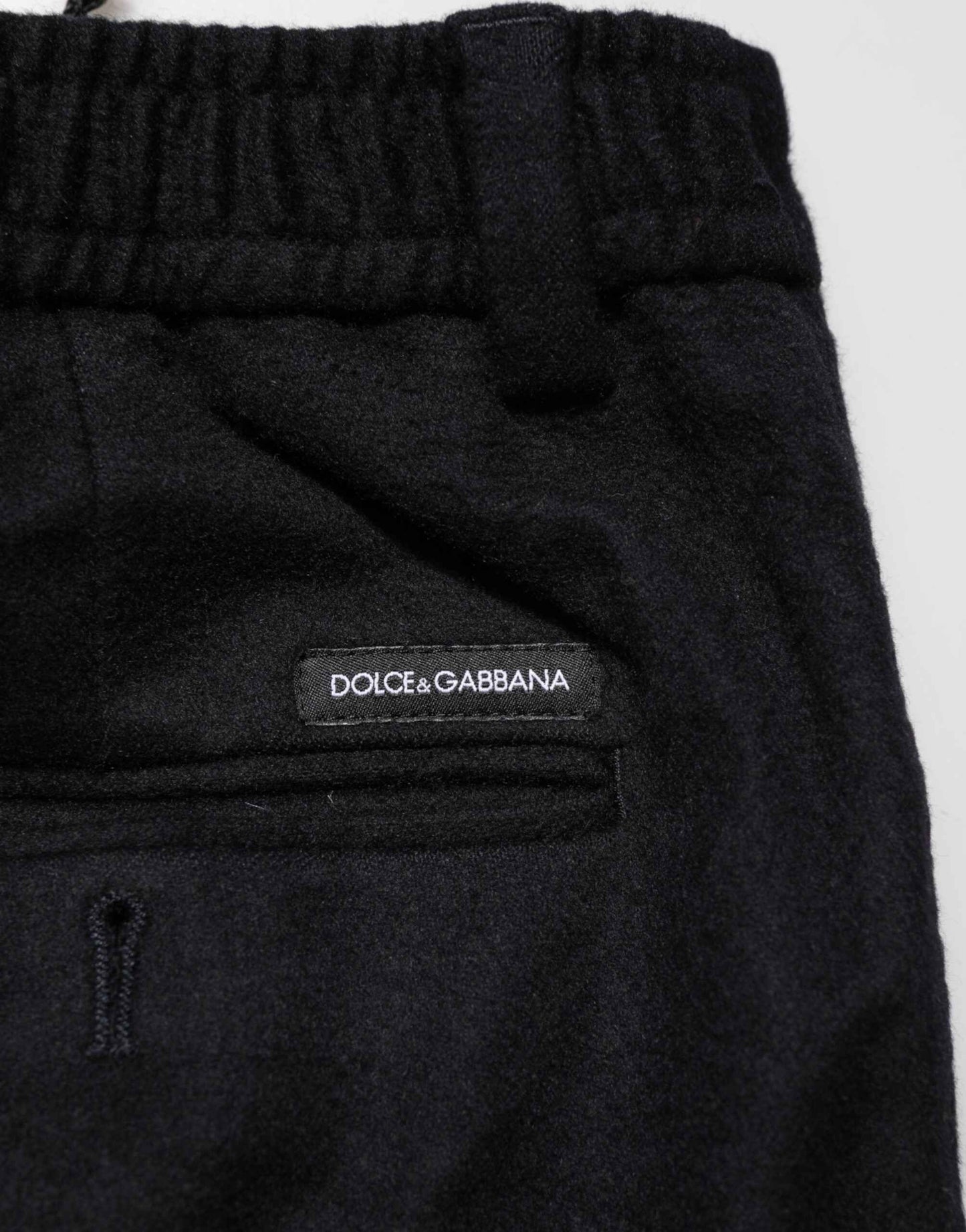 Black Cashmere Dress Formal Trouser Pants