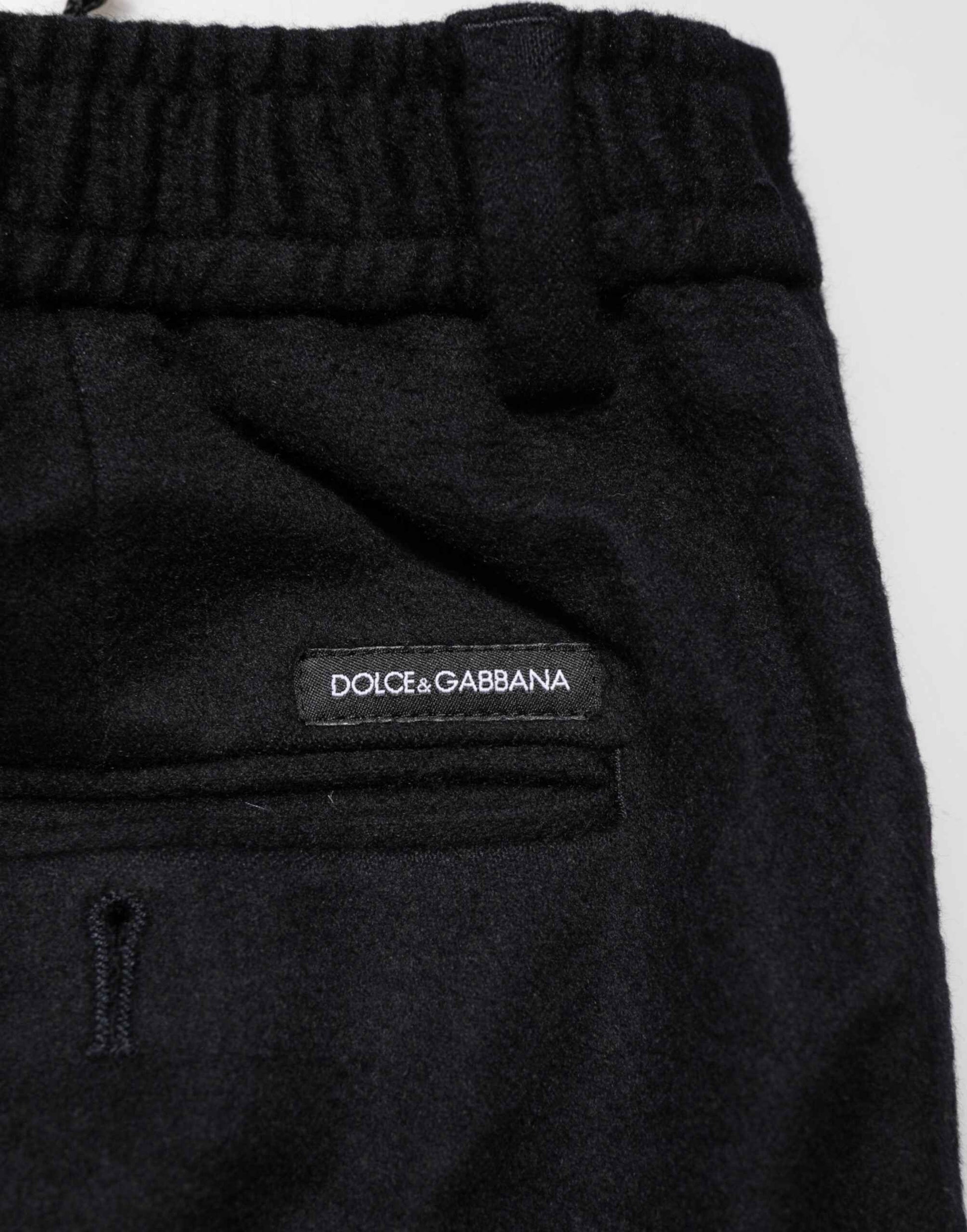 Black Cashmere Dress Formal Trouser Pants