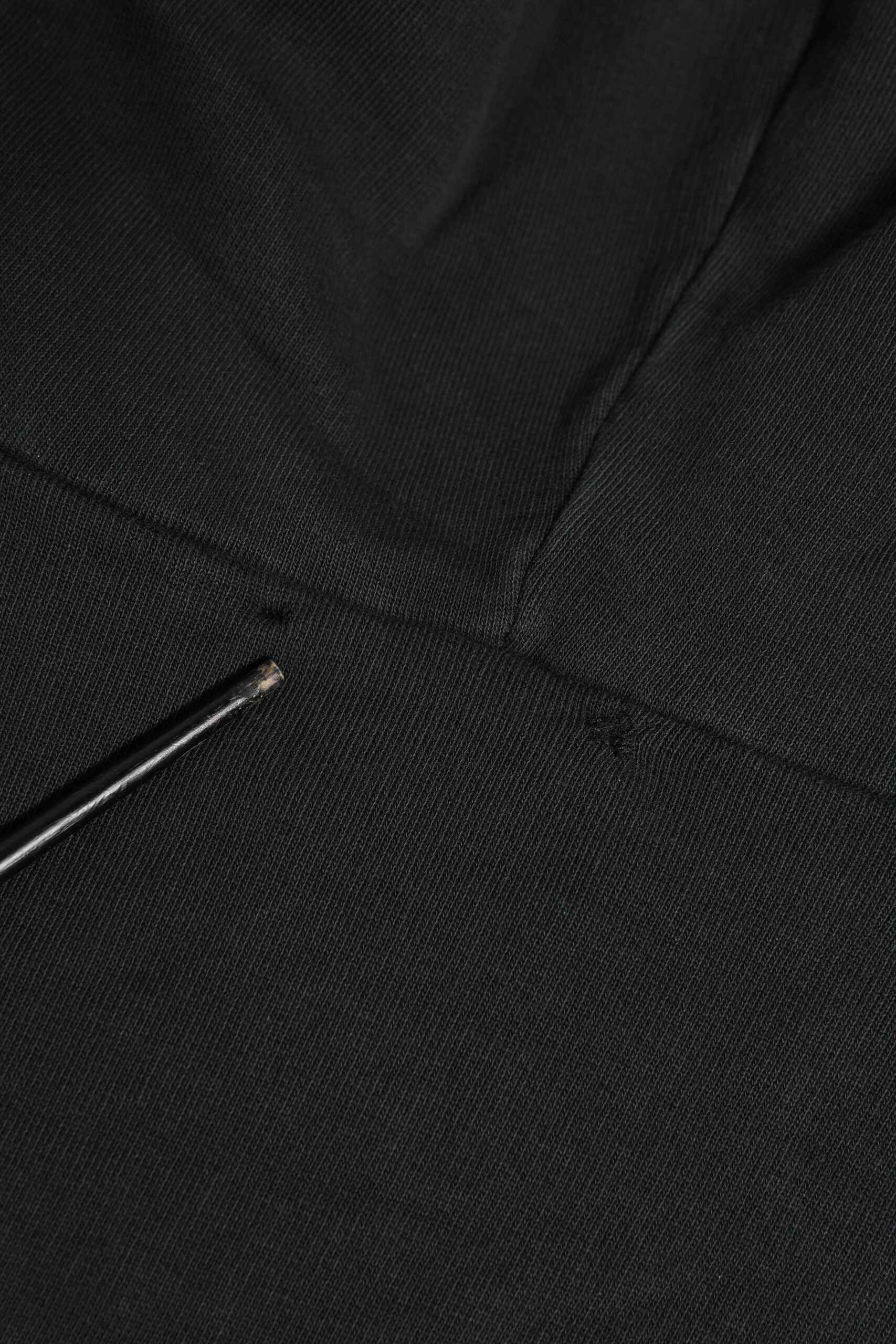 Black Logo FullZip Hooded Sweatshirt Sweater