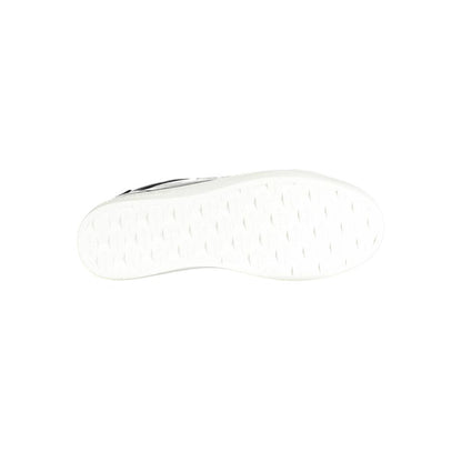 Black Polyester Men's Sneaker