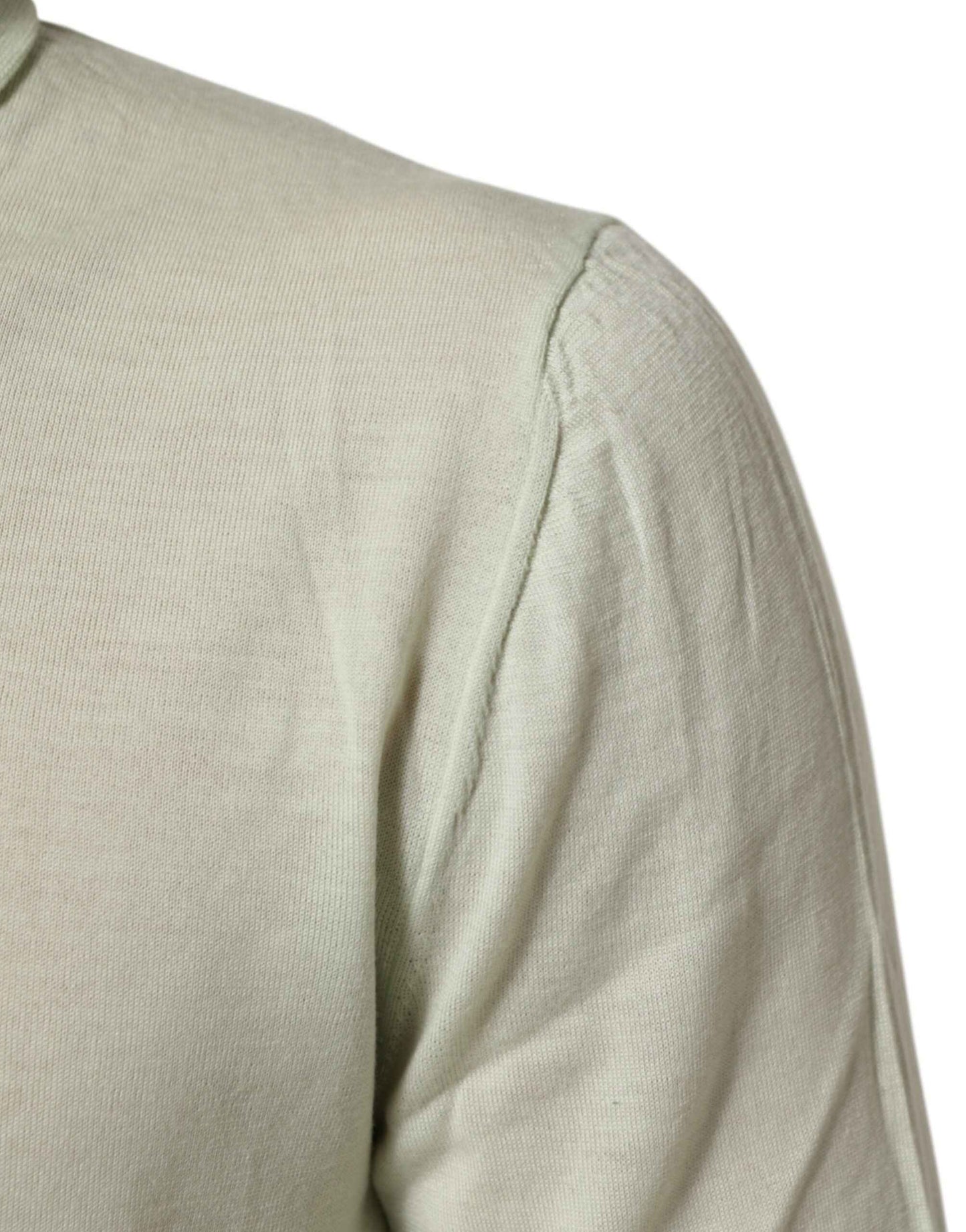 Light Green Logo TurtleNeck Pullover Sweater