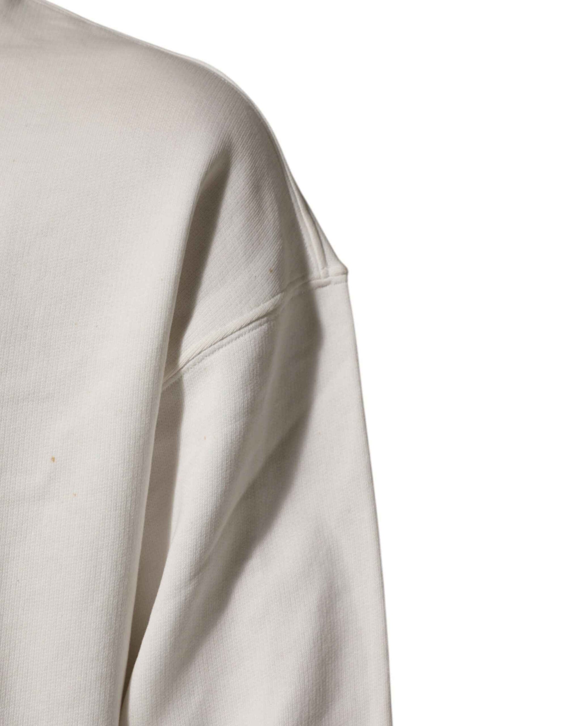 White DG Logo Crew Neck Sweatshirt Sweater