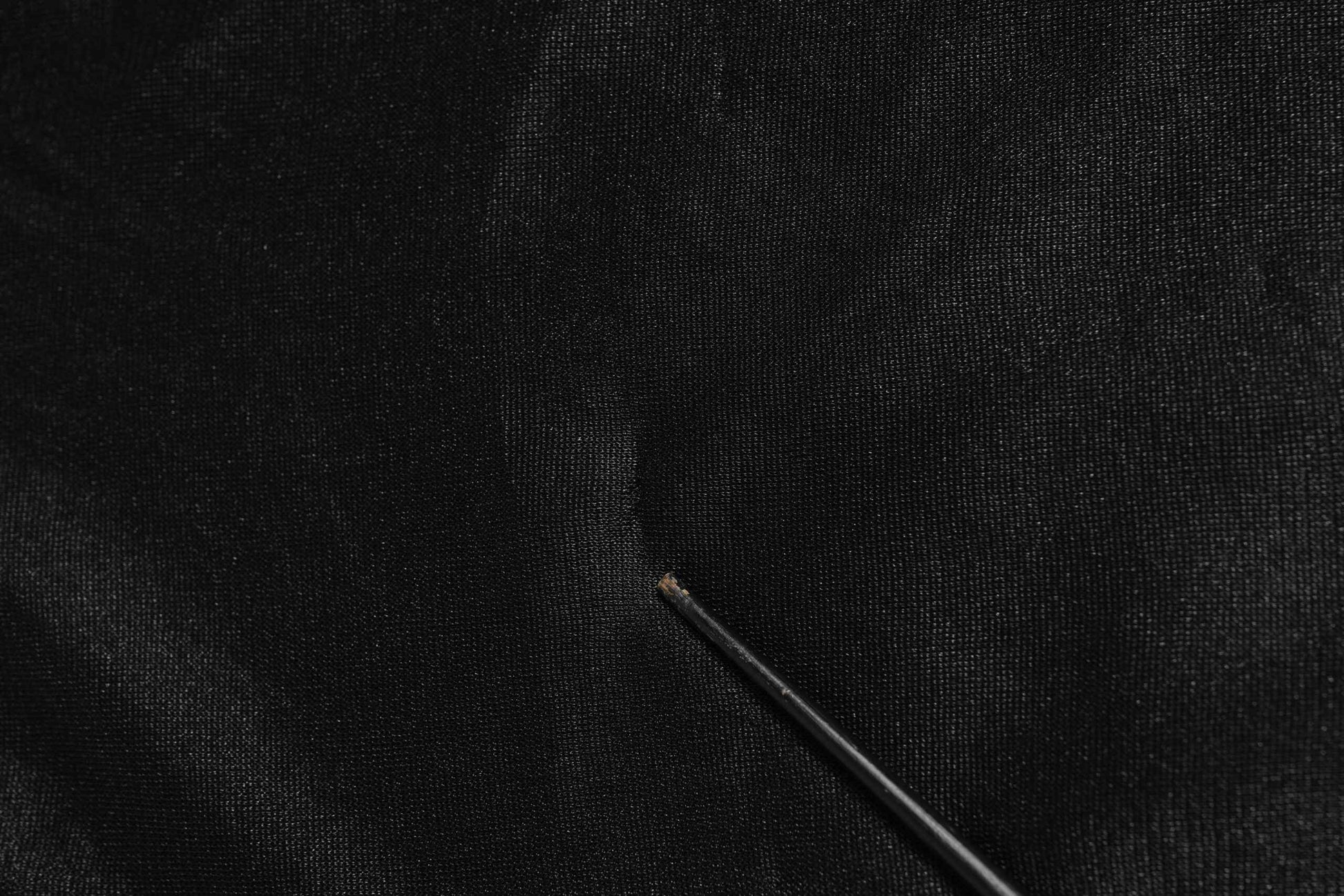 Black Logo Polyester CrewNeck Sweatshirt Sweater