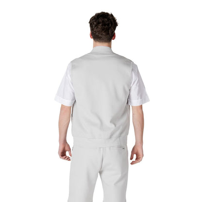 Gray Cotton Bomber