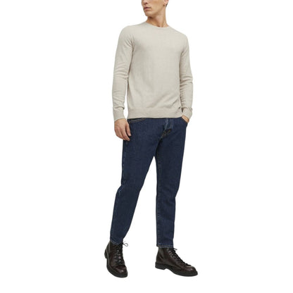 Beige Cotton Sweatshirt