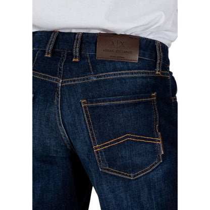 Blue Cotton Bermuda Shorts