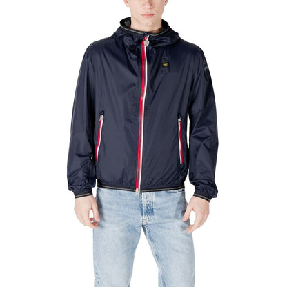 Blue Polyamide Shell Jacket