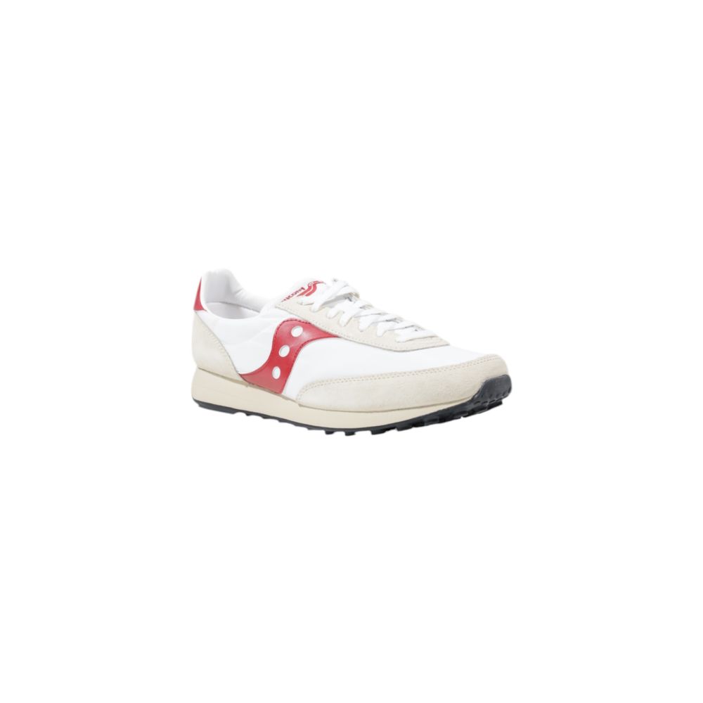 White Leather Athletic Sneakers