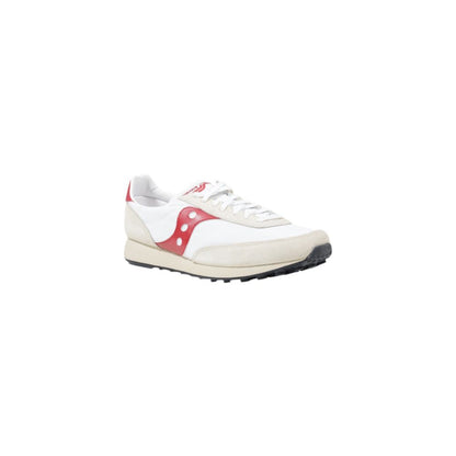 White Leather Athletic Sneakers