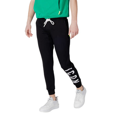 Black Cotton Joggers (Workout Pants)