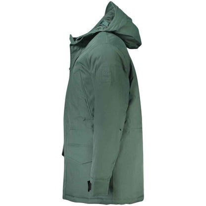 "Verde Polyester Men's Jacket"