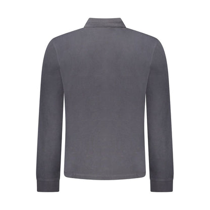 Nero Cotton Men Polo Shirt