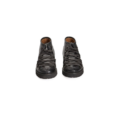 Black Calfskin Men Boot