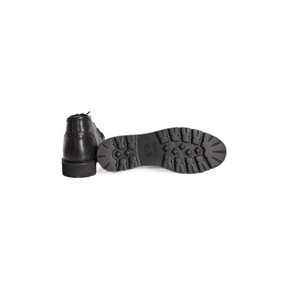 Black Calfskin Men Boot