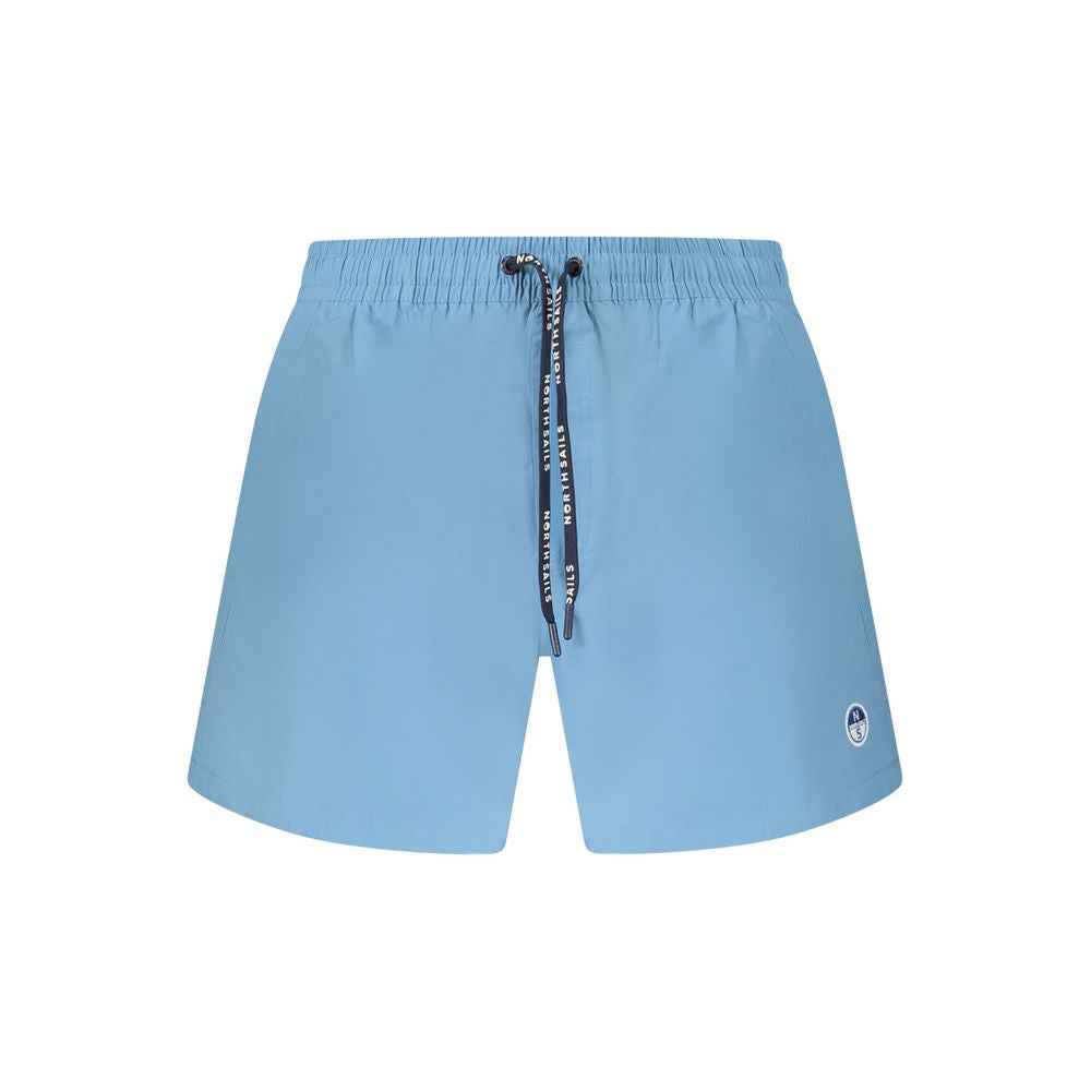 Azzurro Nylon Men's Swim Boxer