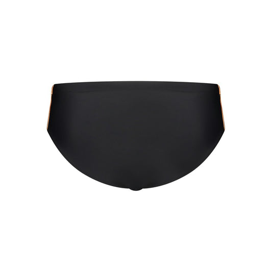 Nero Poliammide Men Swim Brief