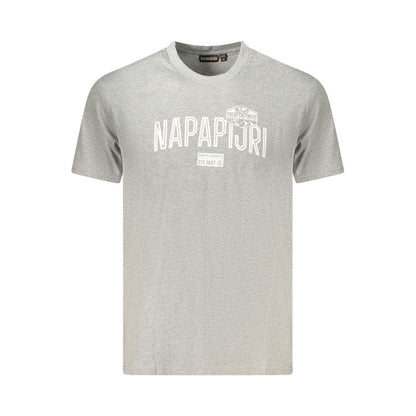 Grigio Cotton Men T-Shirt