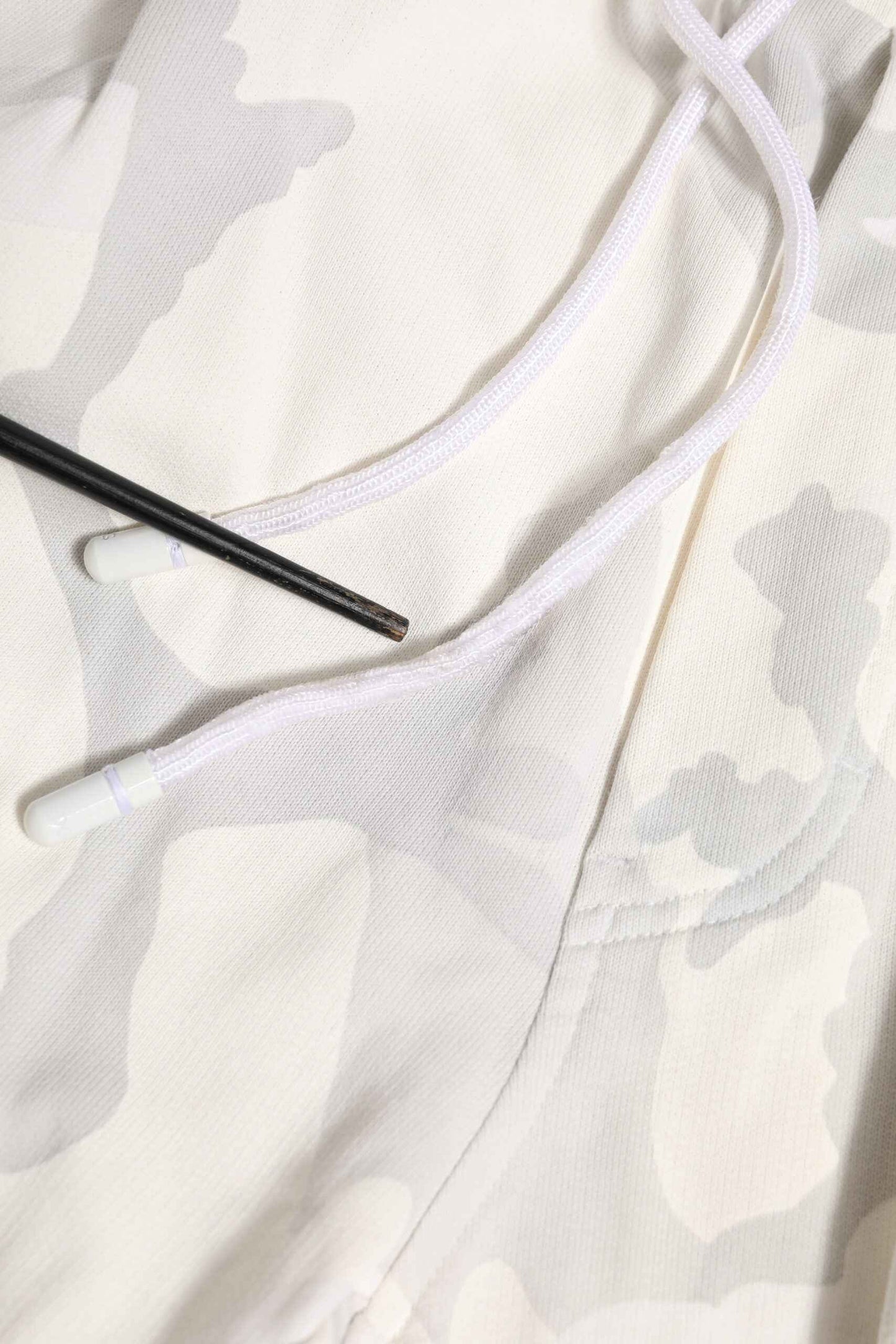 White Camouflage Cargo Jogger Sweatpants Pants