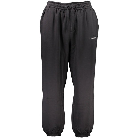 Black Cotton Men's Sweatpant