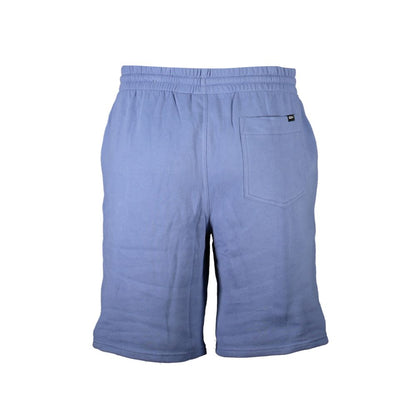 Blue Cotton Men Sweatpant