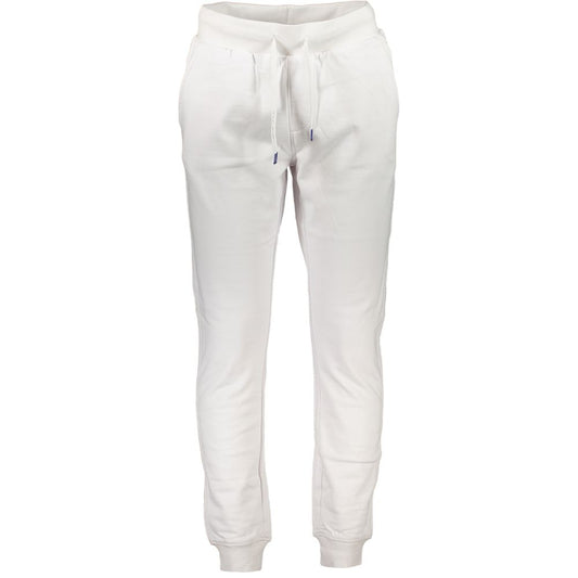 White Cotton Men's Sport Trouser