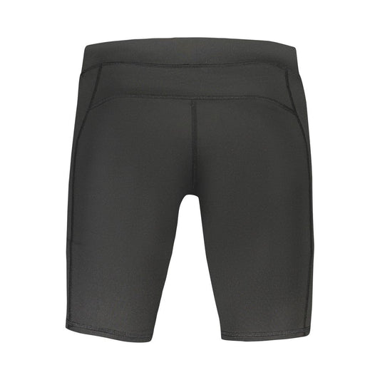 Black Polyester Men's Workout Legging