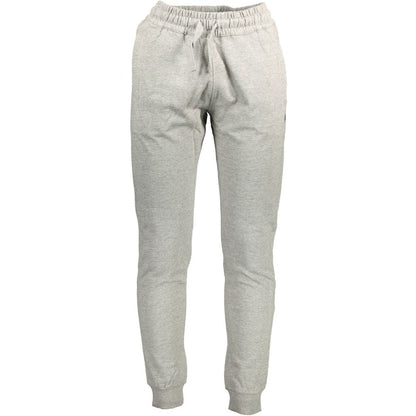 Gray Cotton Men's Trousers