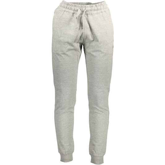 Gray Cotton Men's Trousers