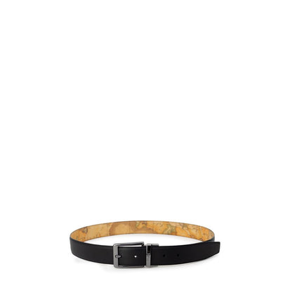 Black Leather Regular Belt