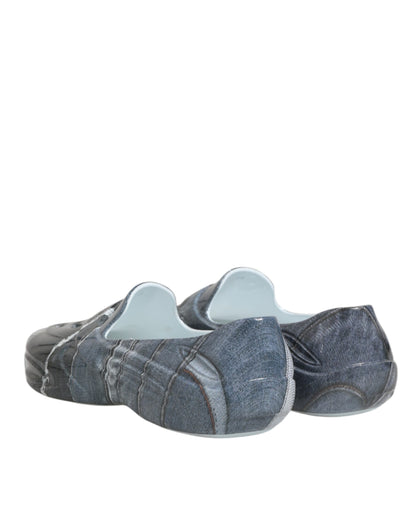 Multicolor Rubber Men Low Top Sneakers Shoes